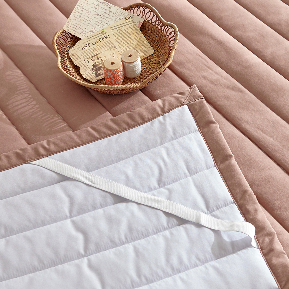 라몬떼 스테이 고정밴드 침대 패드 카라멜, SS(슈퍼싱글)