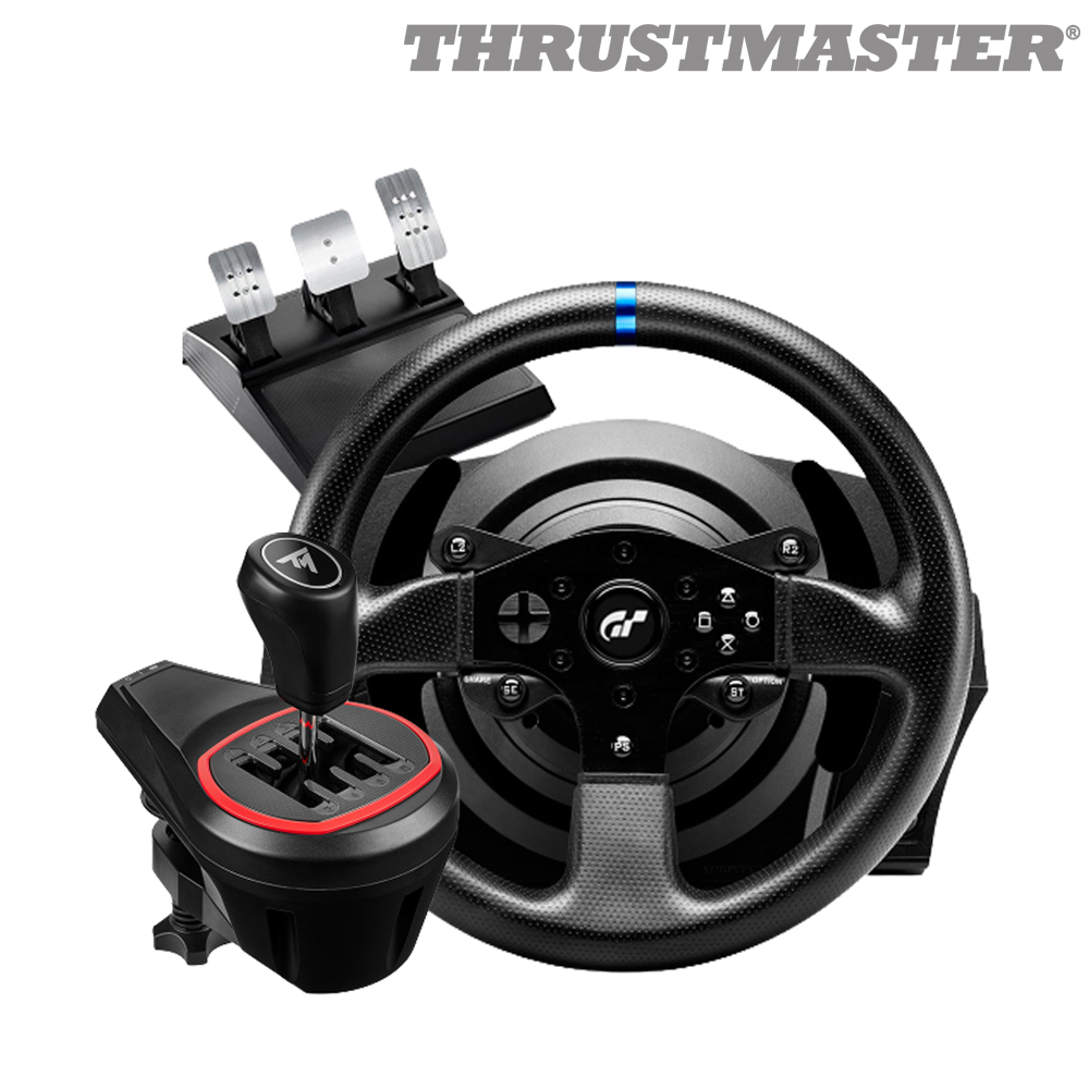 트러스트마스터 T300RS GT Edition 레이싱휠, 3패달포함 + TH8S 쉬프터 (PS5,PS4,PC용) 상세 이미지 2