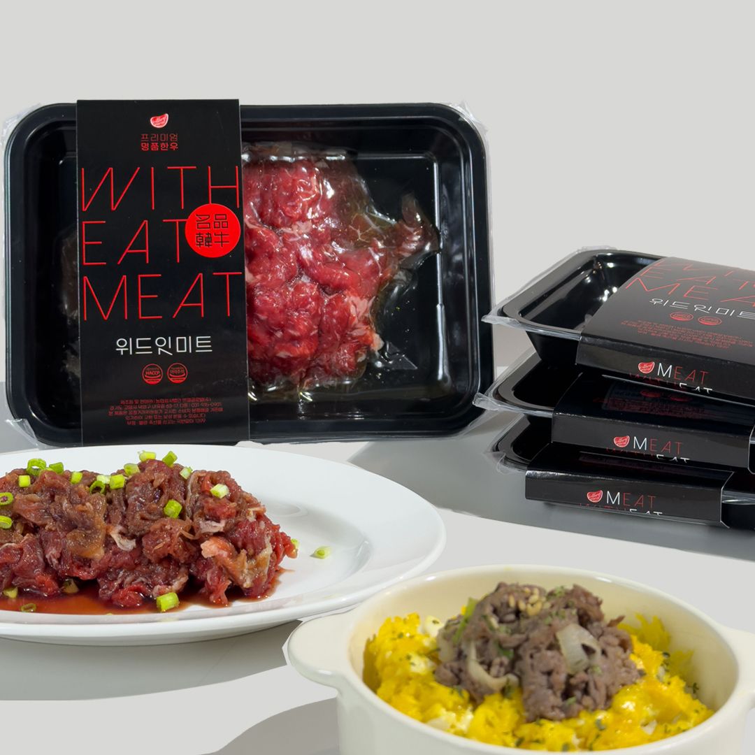 위드잇 냉동 양념 소불고기 200g, 한우 아기 아이 반찬 저염 무방부제 무첨가 밀키트 - 상품 이미지