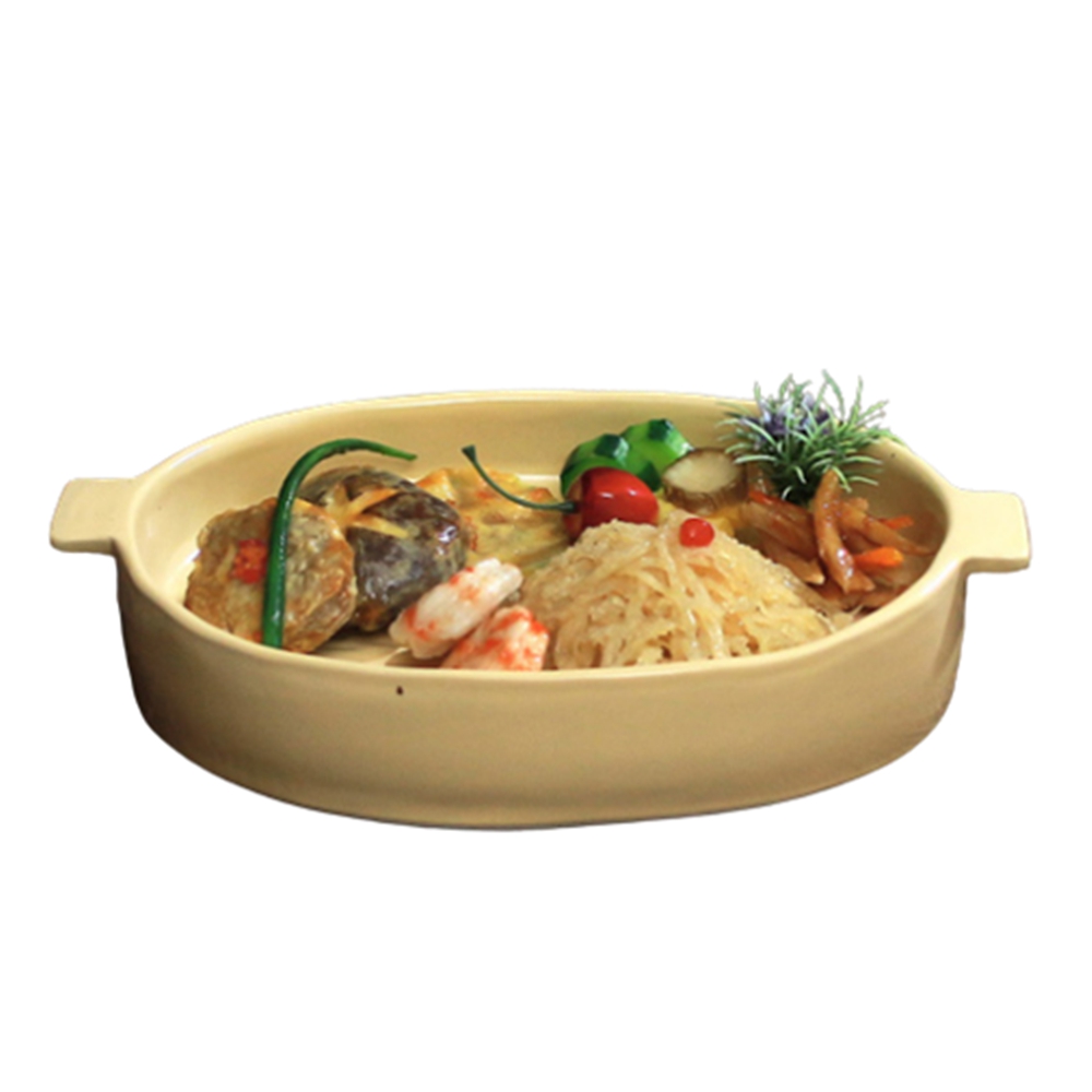그라탕 리조또 볶음밥 그릇 26.2cm 도자기 오븐사용 가능