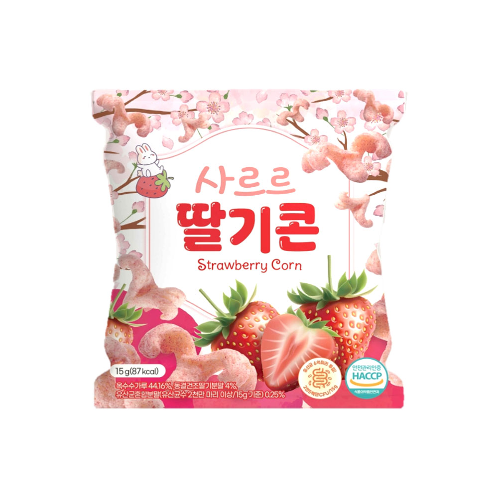 오늘도 사르르딸기콘 15g 1개 - 상품 이미지