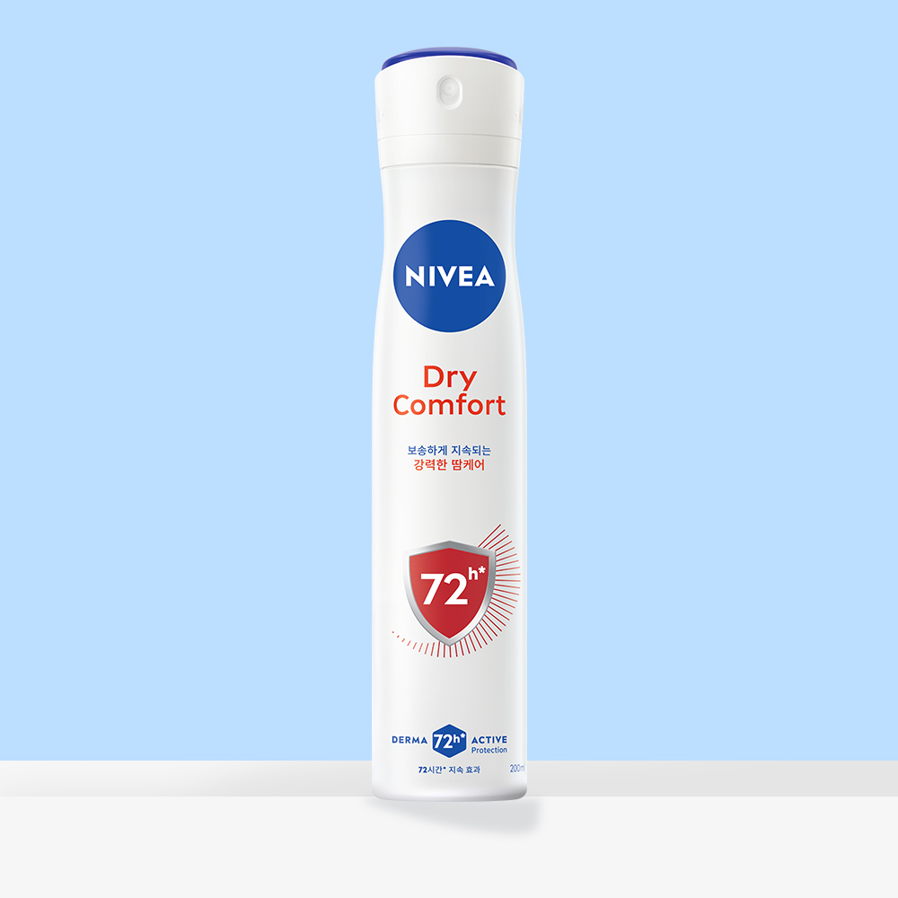 니베아 데오드란트 스프레이 드라이 콤포트 200ml, 1개 제품 이미지