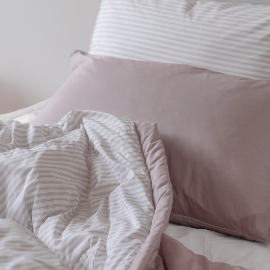 슬라운드 사계절 스트라이프 먼지없는 알러지케어 차렵 이불 SS