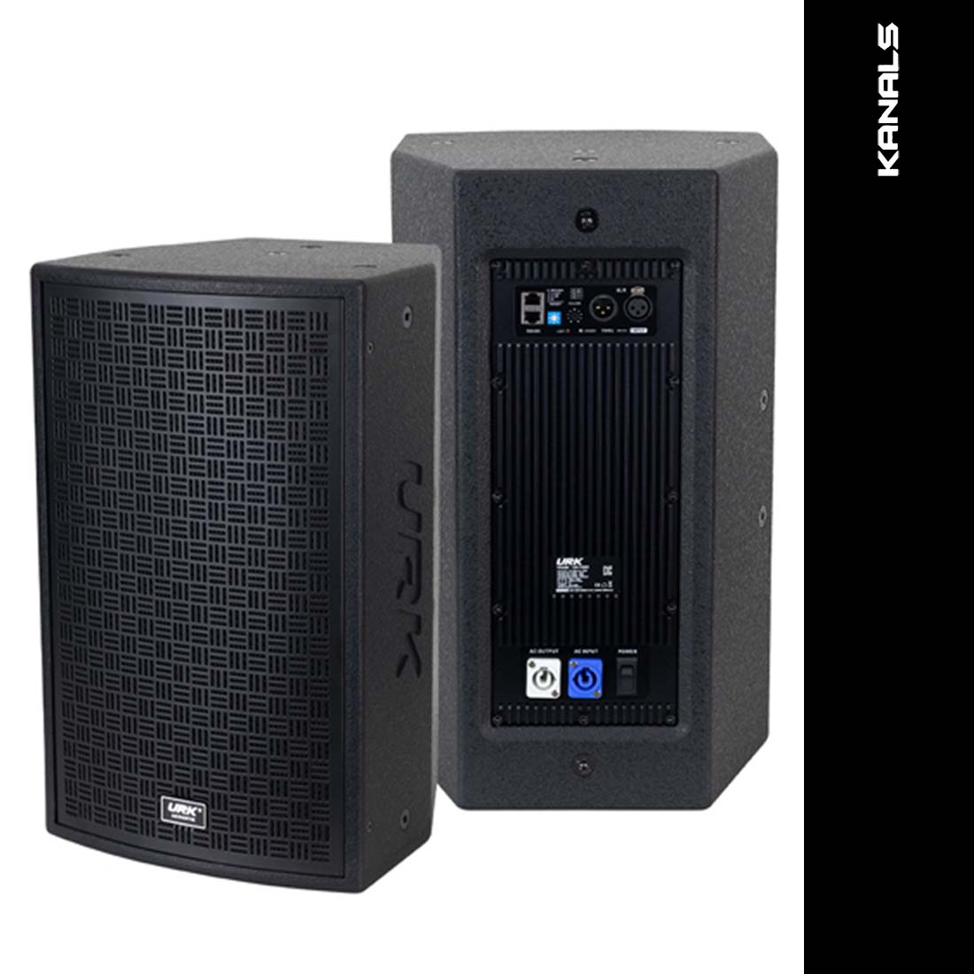 카날스 UA1025 파워드 액티브 스피커 500W 앰프내장 영국제 고출력 트위터 - 상품 이미지