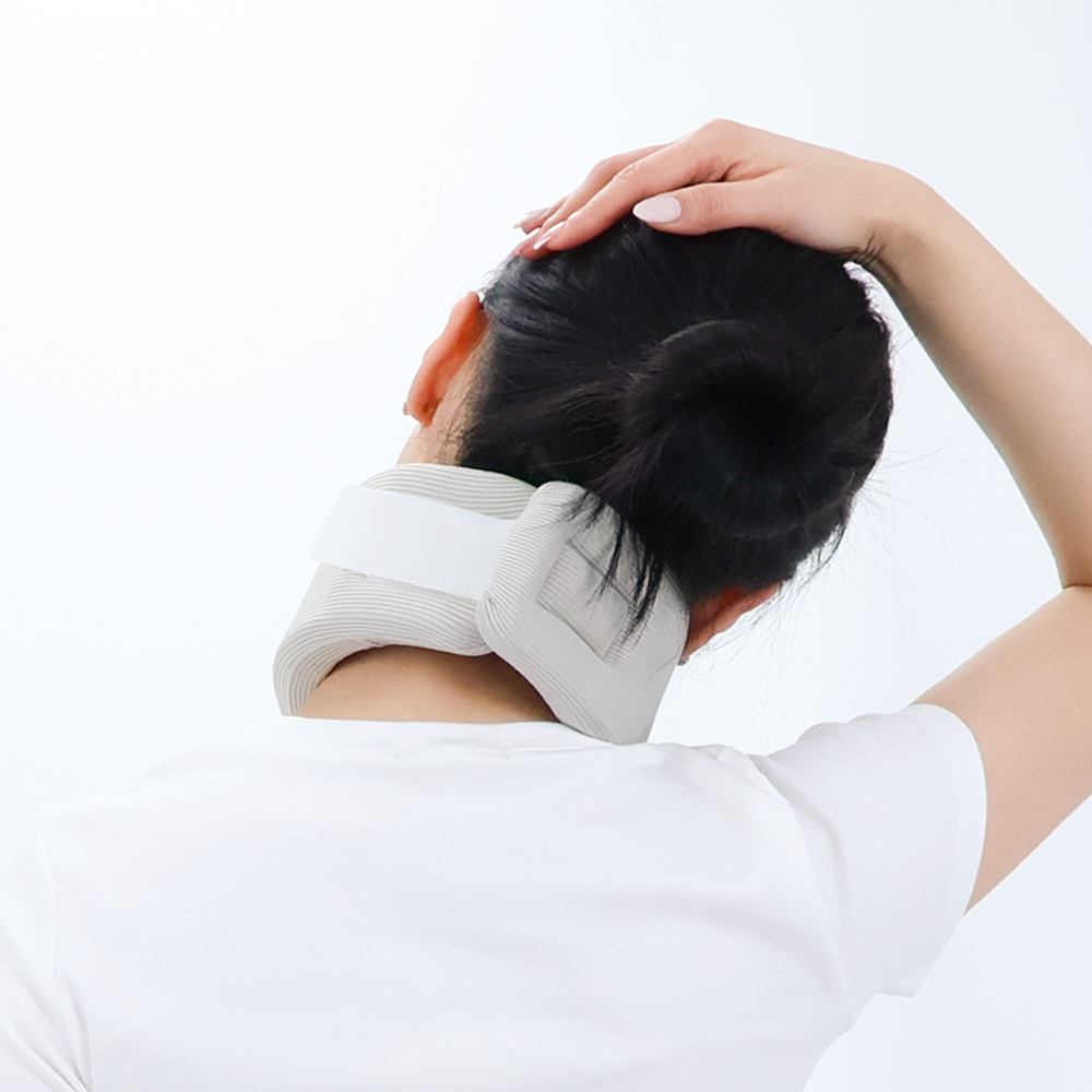 일감생활 목 보호대 메모리폼 견인기 교정기 경추 교정 - 상세 이미지 5