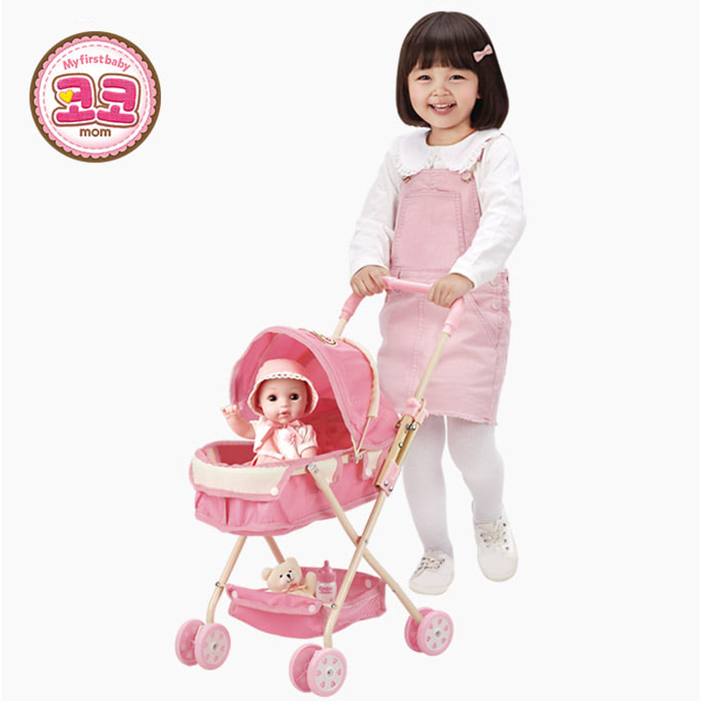 아기인형 신생아 재우는 인형 어부바 아이 엄마놀이