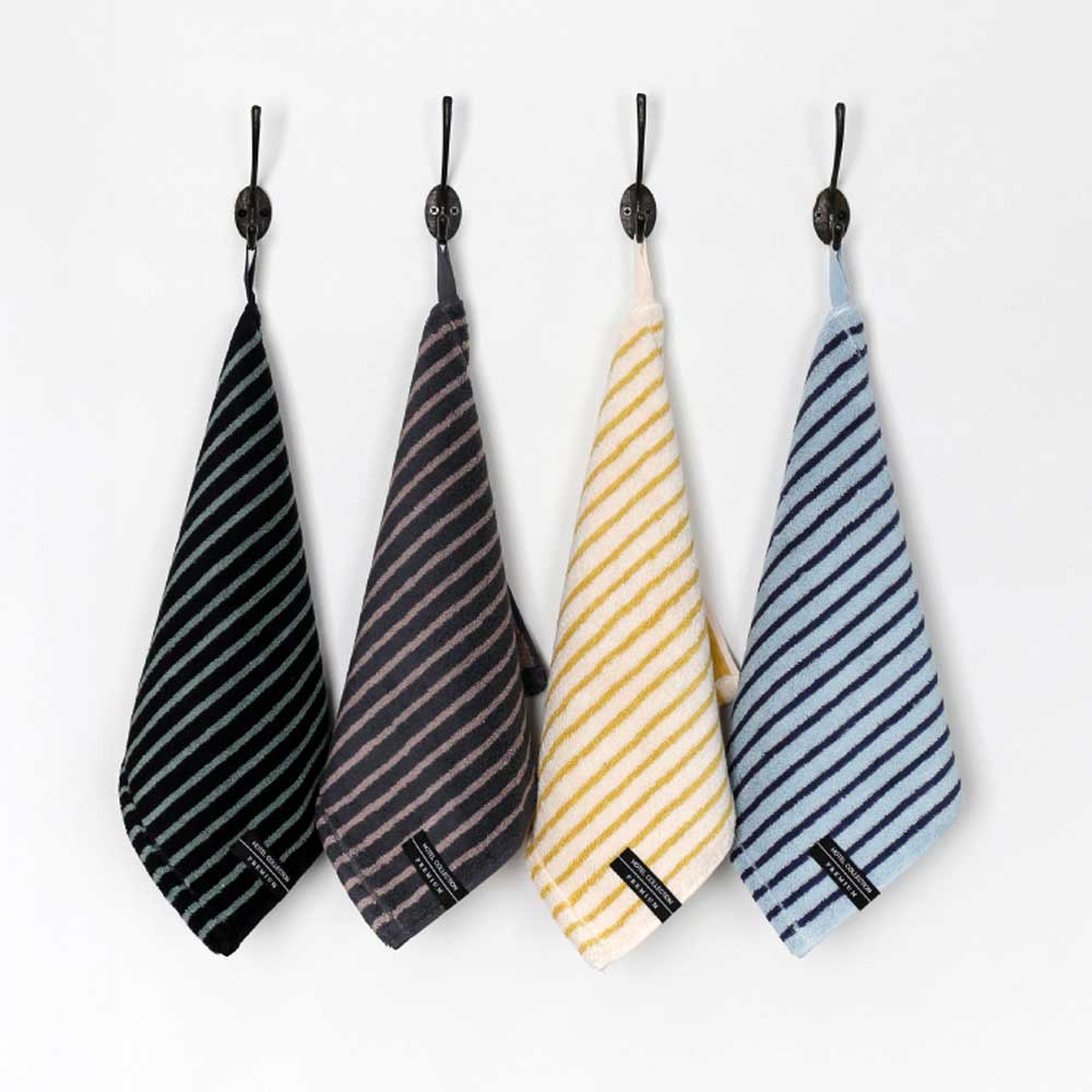 송월 주방 고리 수건 타올 호텔 스트라이프솔리드34 30수 면