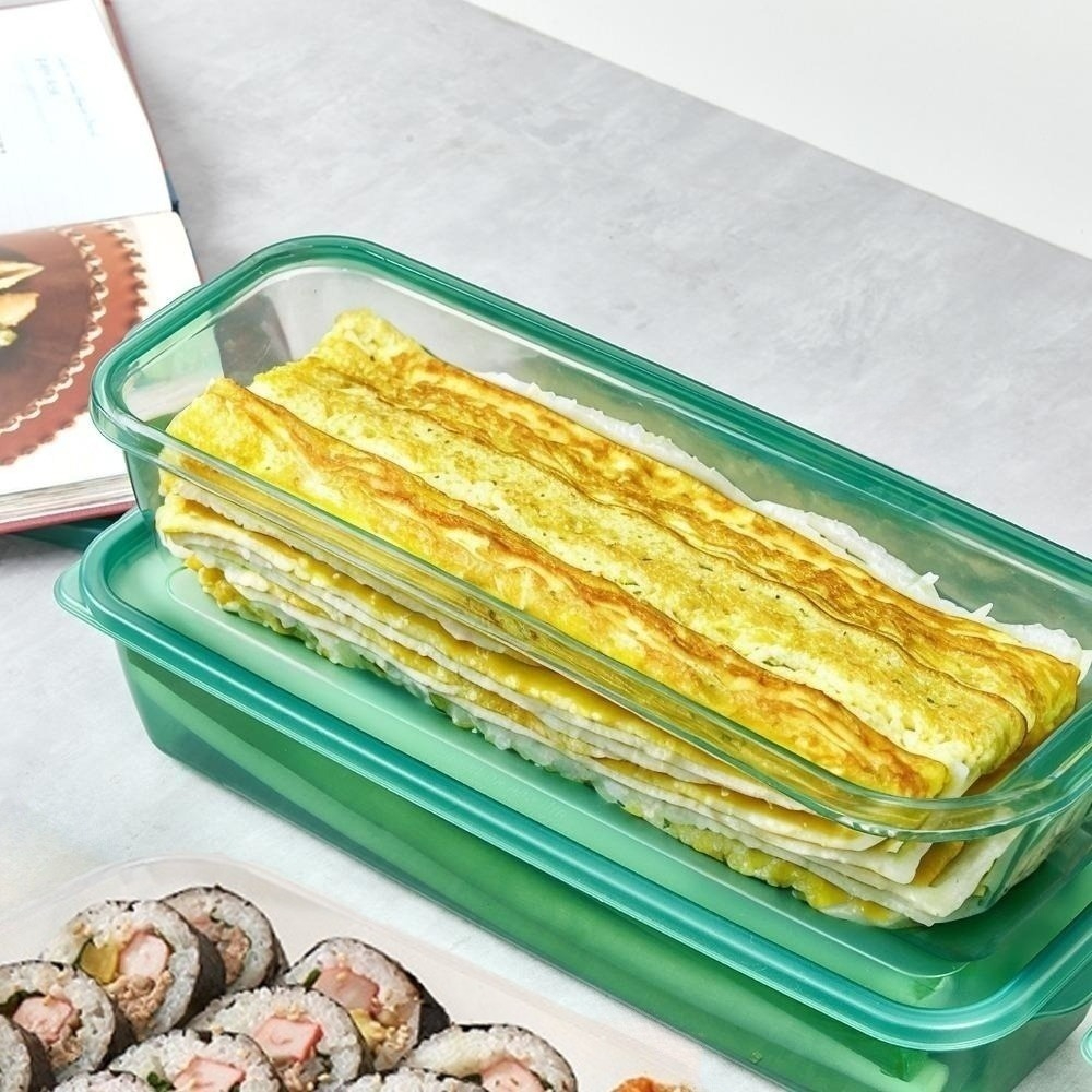 말랑핏 대파 보관 통 용기 파통 김밥재료 야채 보관용기 - 상세 이미지 2