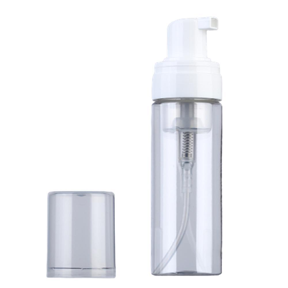 펌프식 투명 버블공병 원형 거품펌핑용기 50ml, 1개