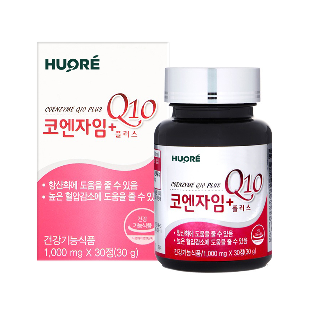 휴오레 코큐텐 코엔자임 q10 플러스 30정, 5개 - 상세 이미지 2