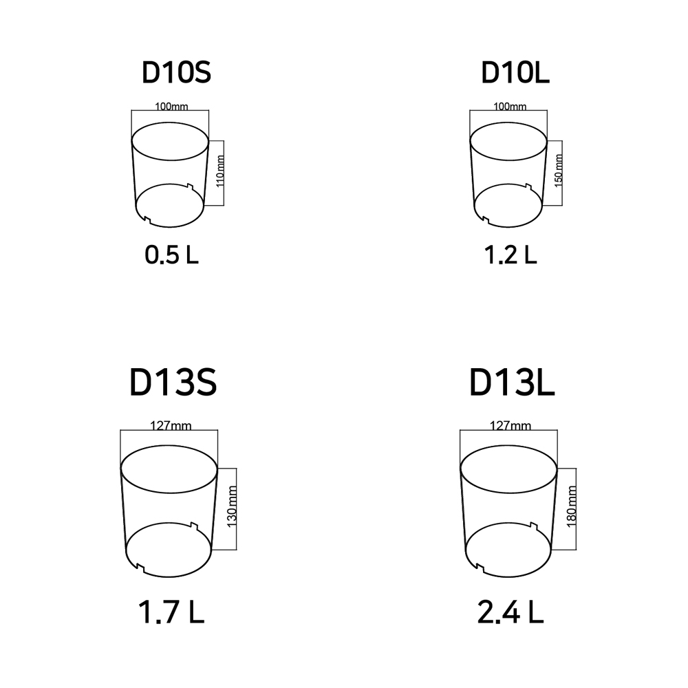 테르헨 304 스테인레스 실린더 화분 D10S 10x11cm 이미지 6
