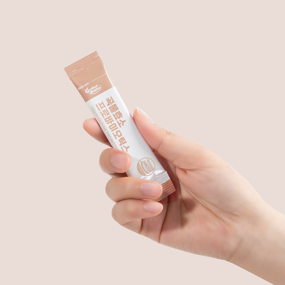 비타민마을 퍼펙트바이오틱스 100만 역가수치 리뉴얼 곡물 발효 소화 효소 프로바이오틱스 30포, 1개 - 상세 이미지 4