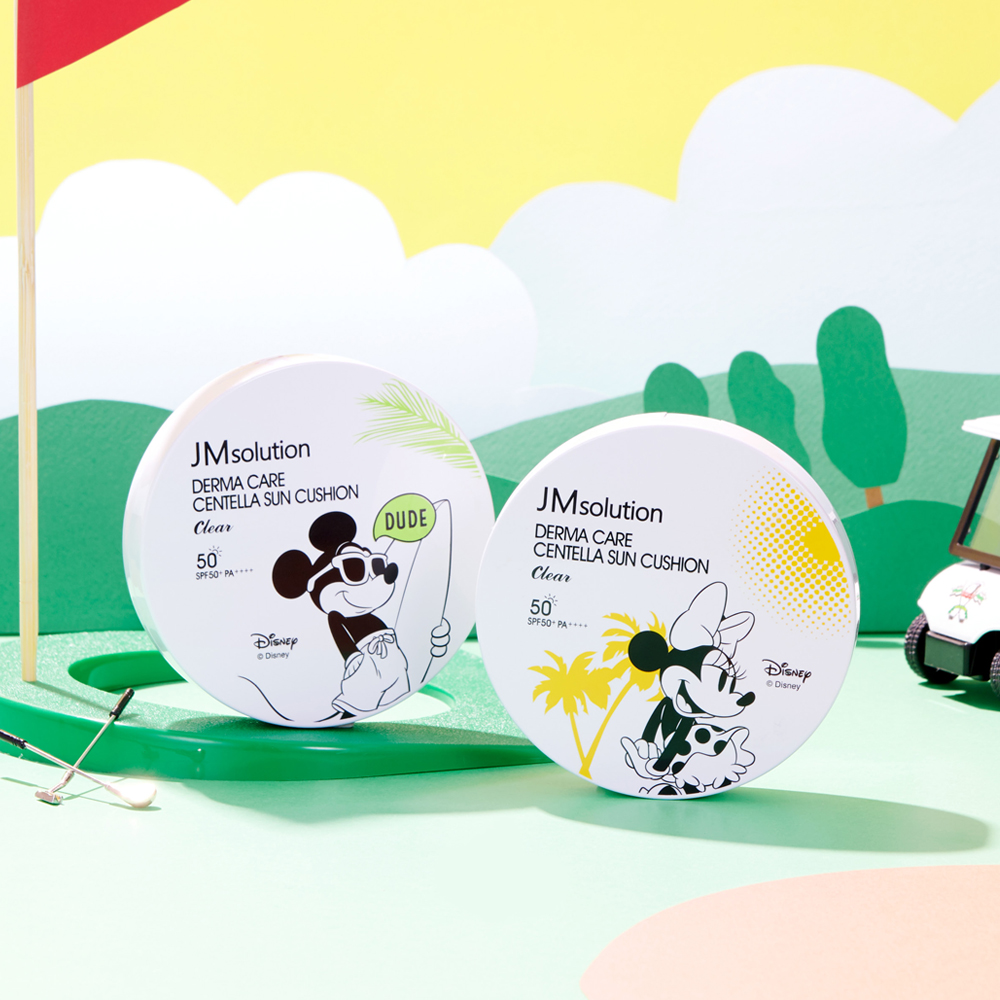 제이엠솔루션 디즈니 더마 케어 세라마이드 선 쿠션 클리어 (SPF50+) 25g, 1개 - 상세 이미지 3