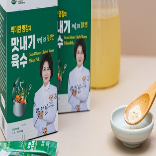 (온)박미란 명장의 맛내기 육수40포(2박스x20포) : 주식회사 케이티알파