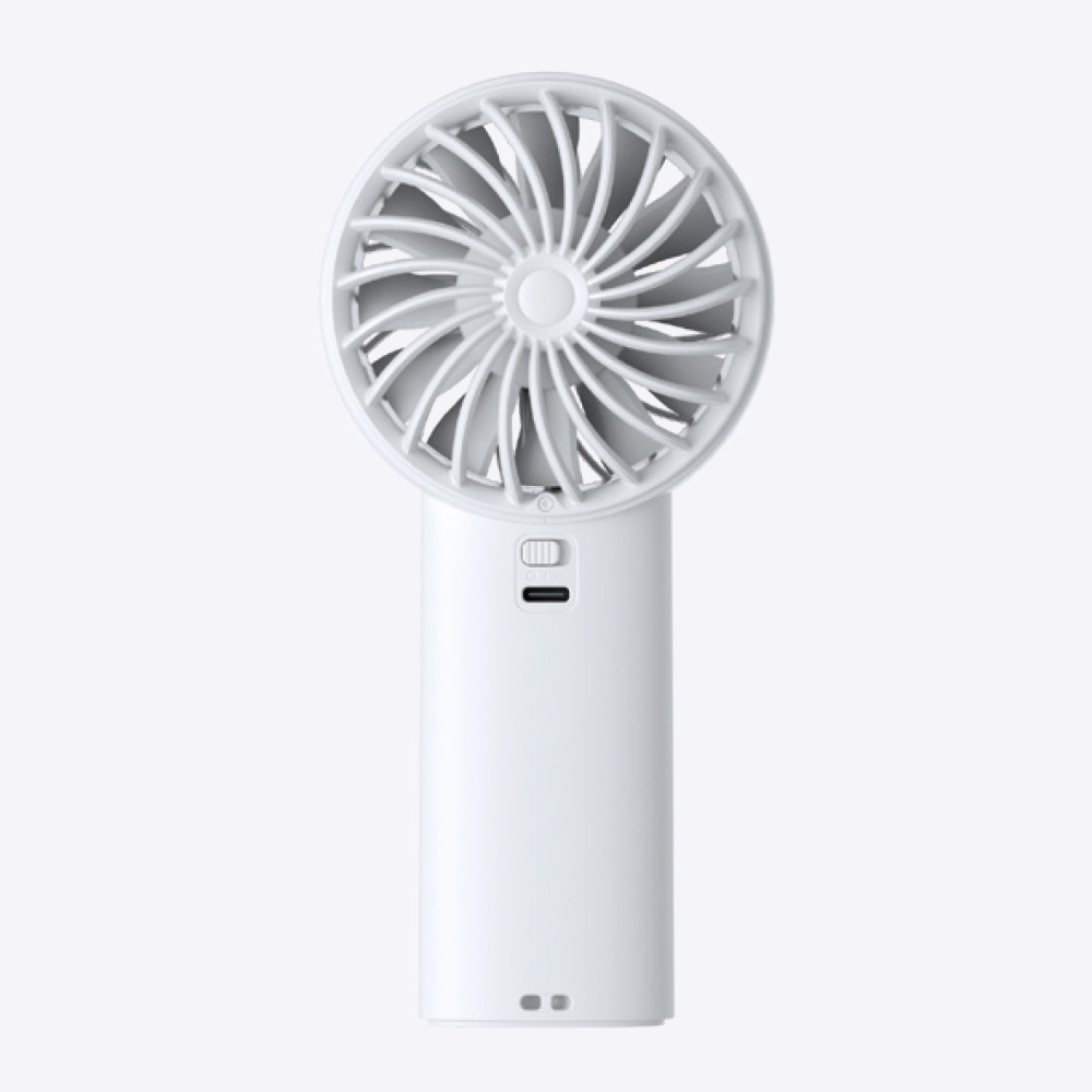 휴대용 손 선풍기 무선 손풍기 핸디 목걸이 미니 선풍기 Life4 라이트 그레이 - 상세 이미지 2