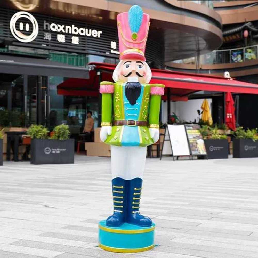 호두까기인형 대형 병정 인형 장식 피규어 조형물 A - 상세 이미지 2