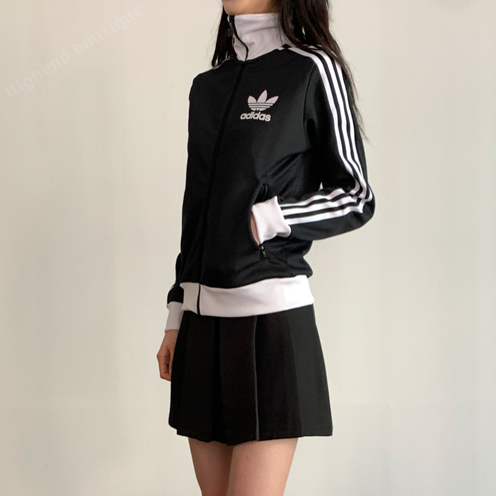 아디다스 베켄바우어 파이어버드 져지 트랙탑 추리닝 블랙 화이트 이미지 7
