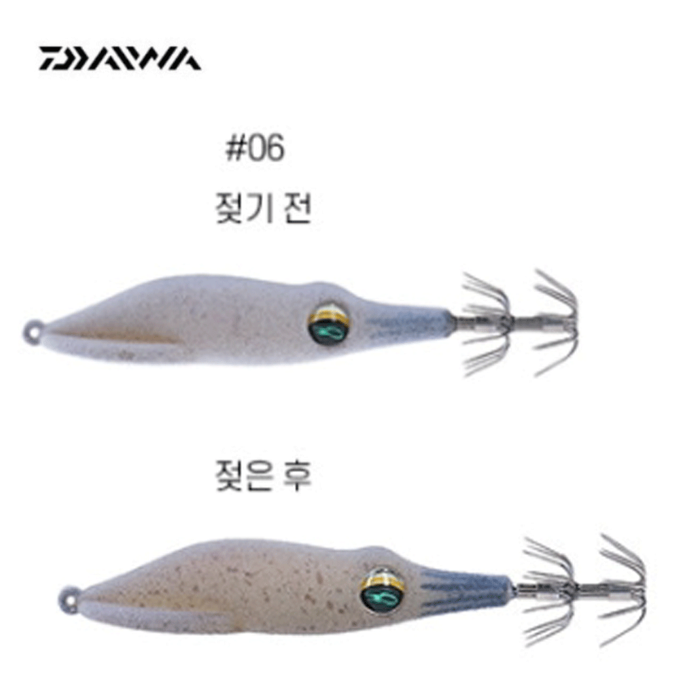 바다루어 다이와 에메랄다스 이카메탈 드롭퍼 수평 에기 슷테 6, 2.5호