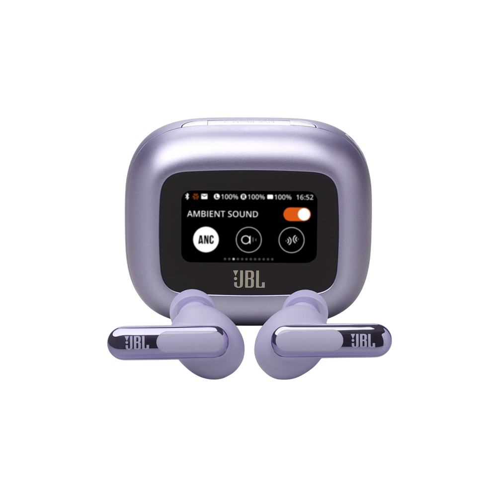 삼성전자 JBL LIVE BEAM3 노이즈캔슬링 무선 블루투스 이어폰 퍼플 이미지 3