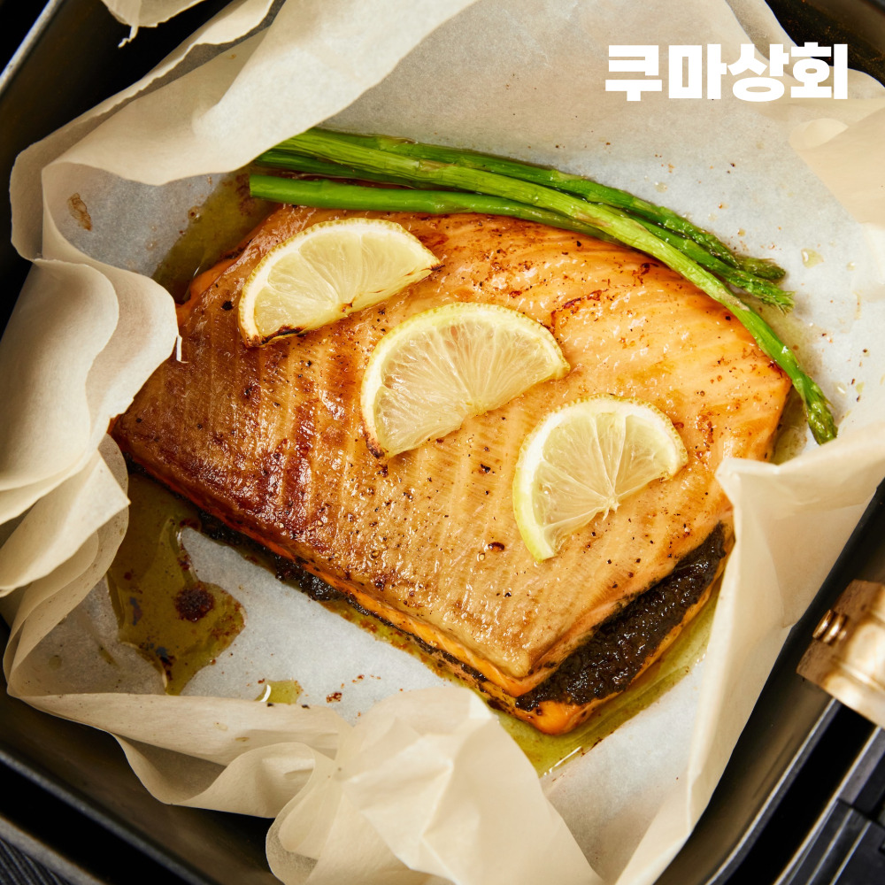 [간편조리]쿠마 연어 바질 스테이크 250g - 상세 이미지 4