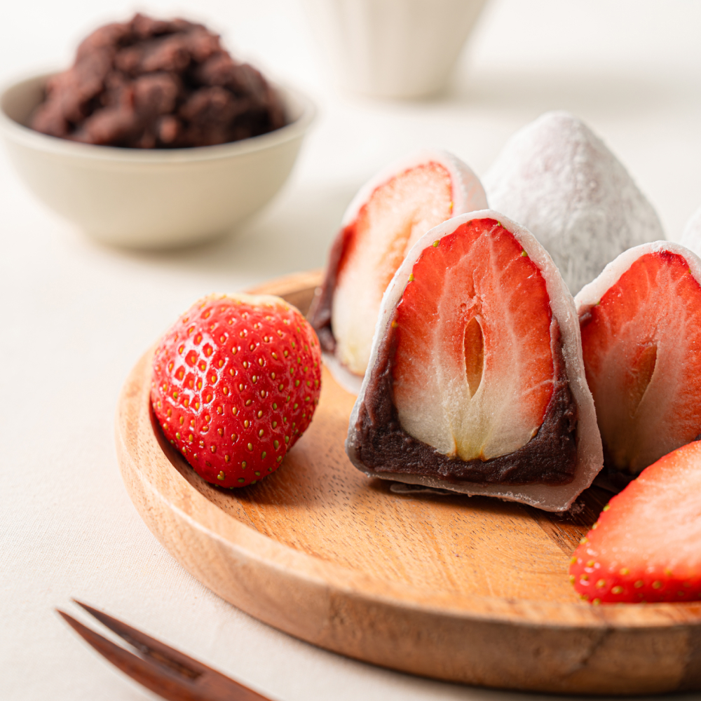 8개입 수제 딸기모찌 선물하기 한입가득 딸기찹쌀떡 제품 이미지