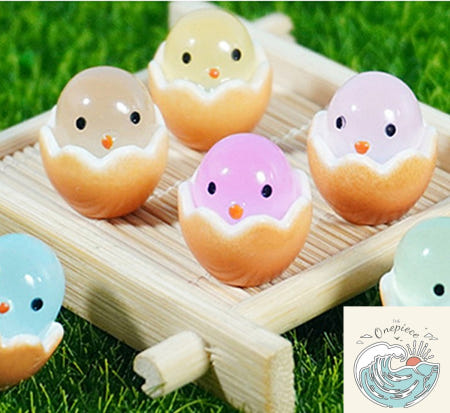 루피상단 야광 병아리 장식품 책상꾸미기 생일파티 선물용피규어 캐릭터장식 특이한인테리어소품