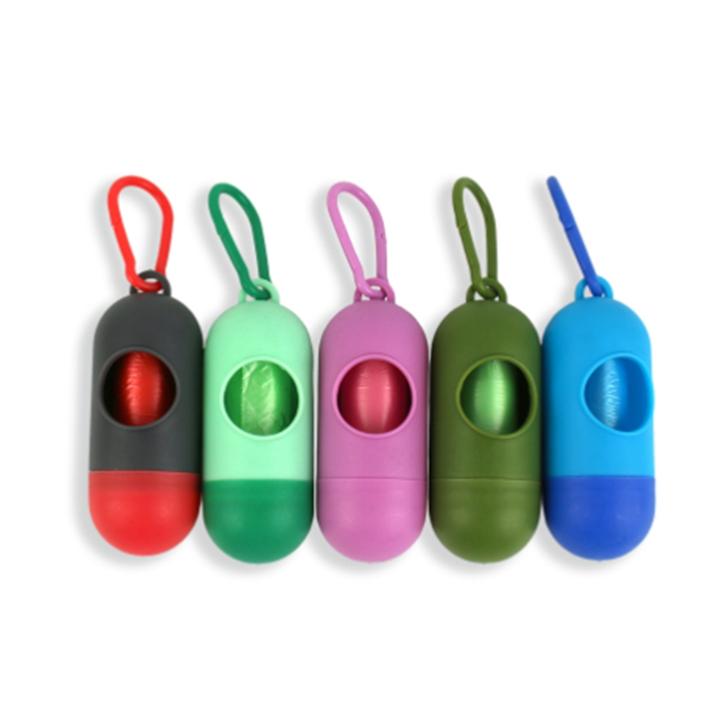 고리형 강아지배변봉투 휴대용 애견 똥비닐 케이스 보관통