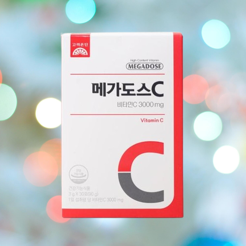 고려은단 메가도스C 비타민C 3000 비타민씨 가루 30포X1개 - 상세 이미지 3