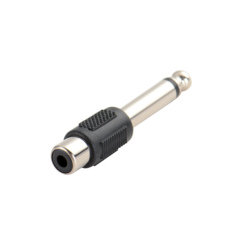 RCA to TS 55 변환 잭 6.3mm 모노 오인페 연결 스피커 앰프 연결 - 상세 이미지 3