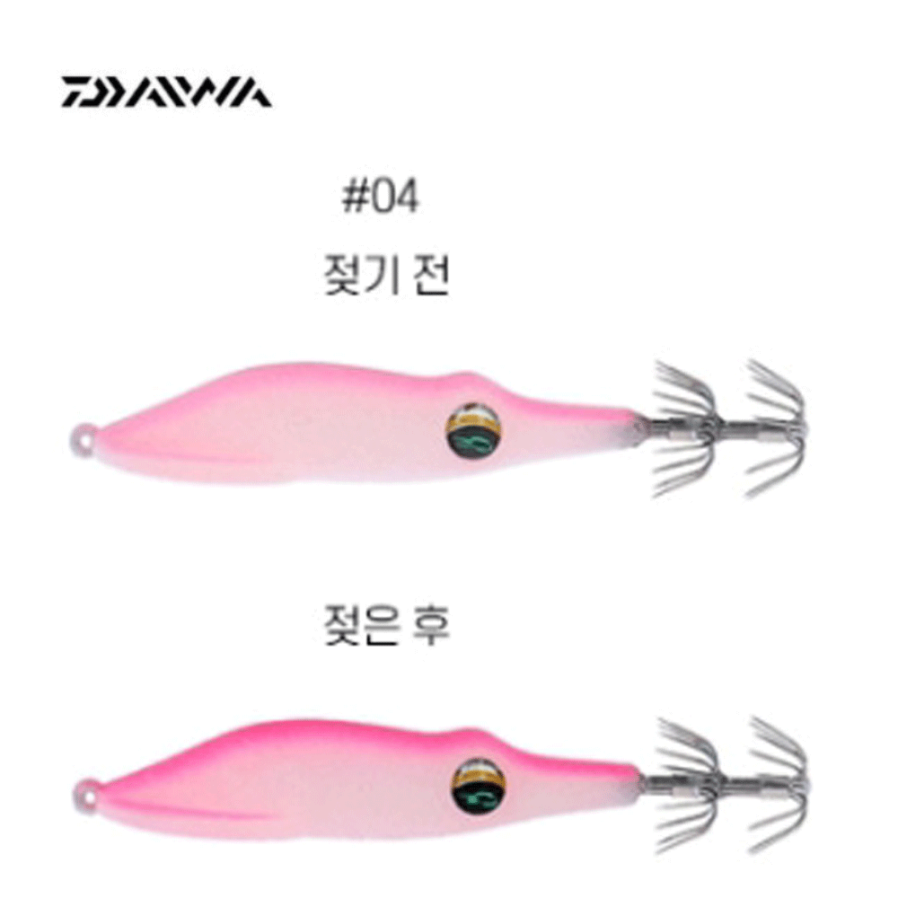 바다루어 다이와 에메랄다스 이카메탈 드롭퍼 수평 에기 슷테 4, 2.5호