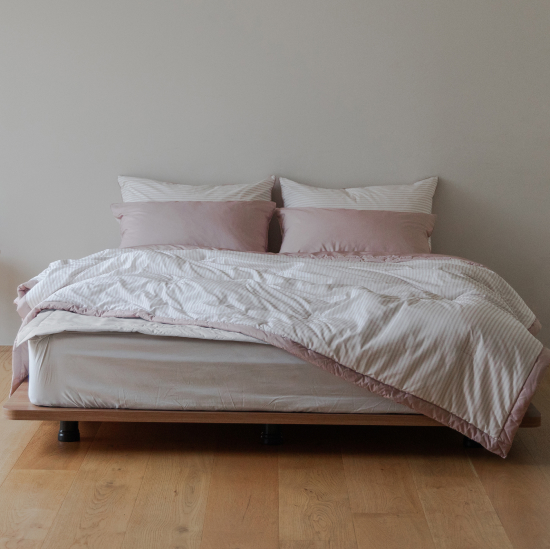 슬라운드 사계절 스트라이프 먼지없는 알러지케어 차렵 이불 SS