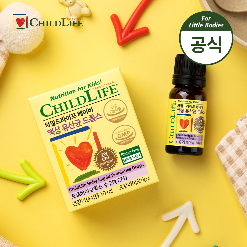 차일드라이프 베이비 액상 유산균 드롭스 프로바이오틱스 유아 10ml, 1개