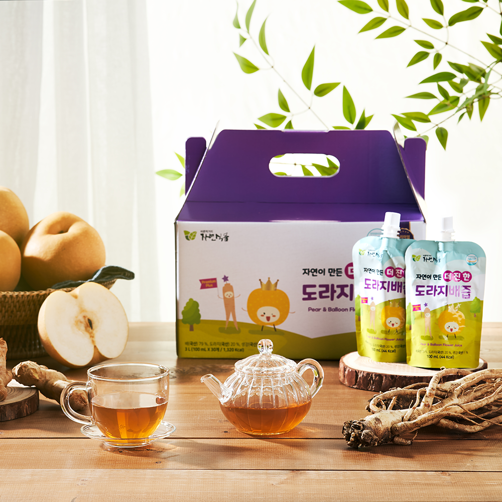 자연이 만든 더 진한 도라지배즙 스파우트 100ml x 30팩(국산 도라지20%) - 상세 이미지 4