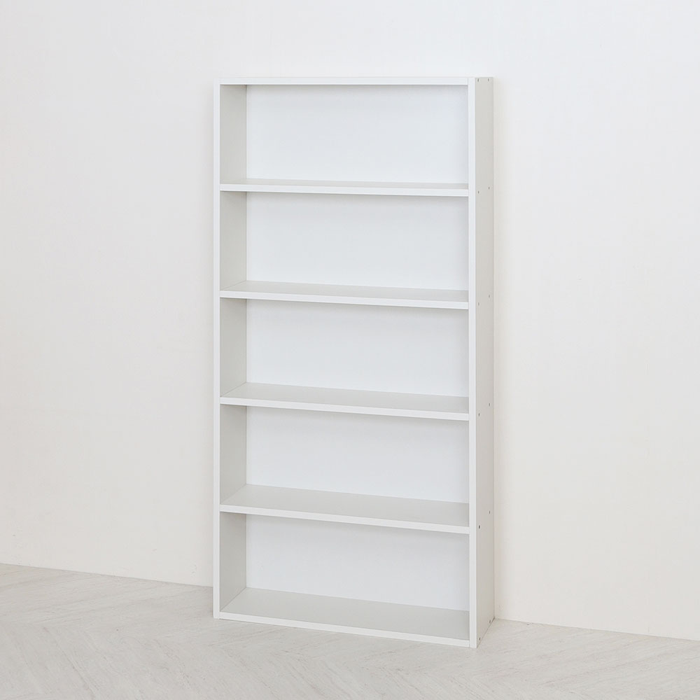 모던 D170 슬림 책장 600x170x1200mm, 5단, 크림 화이트 - 상세 이미지 2