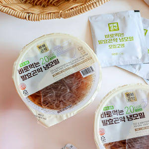 국물까지 다먹어도 79kcal 바로먹는 발효곤약 냉모밀 350g, 2개 맛있게 먹은 솔직 후기 - 상품 이미지 4