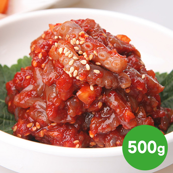 전라도 밥도둑푸드 맛집 별미 반찬 낙지젓갈 500g : 은희  상회