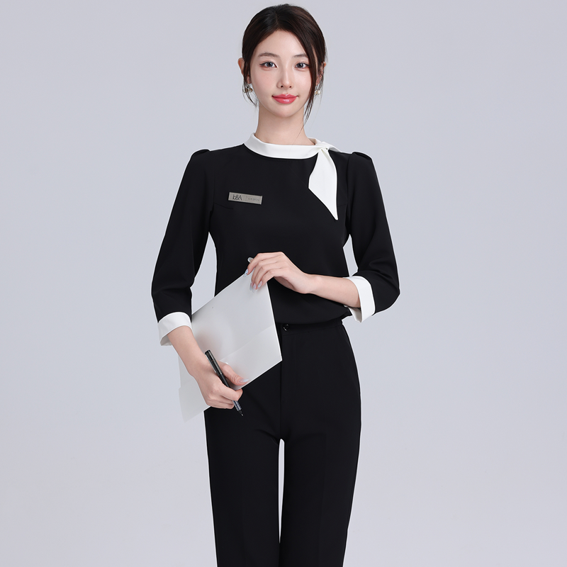 7부병원유니폼 데스크 병원실장유니폼 코디네이터 피부샵 피부과