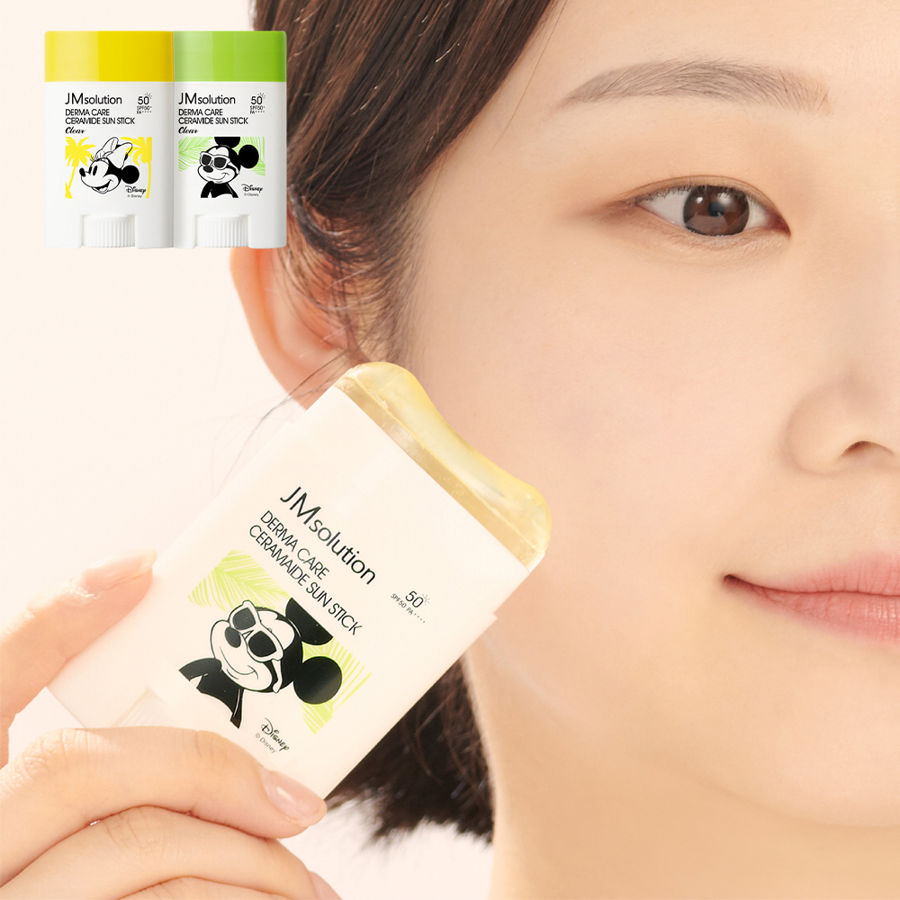 제이엠솔루션 디즈니 더마 케어 세라마이드 선 스틱 클리어 (SPF50+) 22g, 1개 - 상세 이미지 2