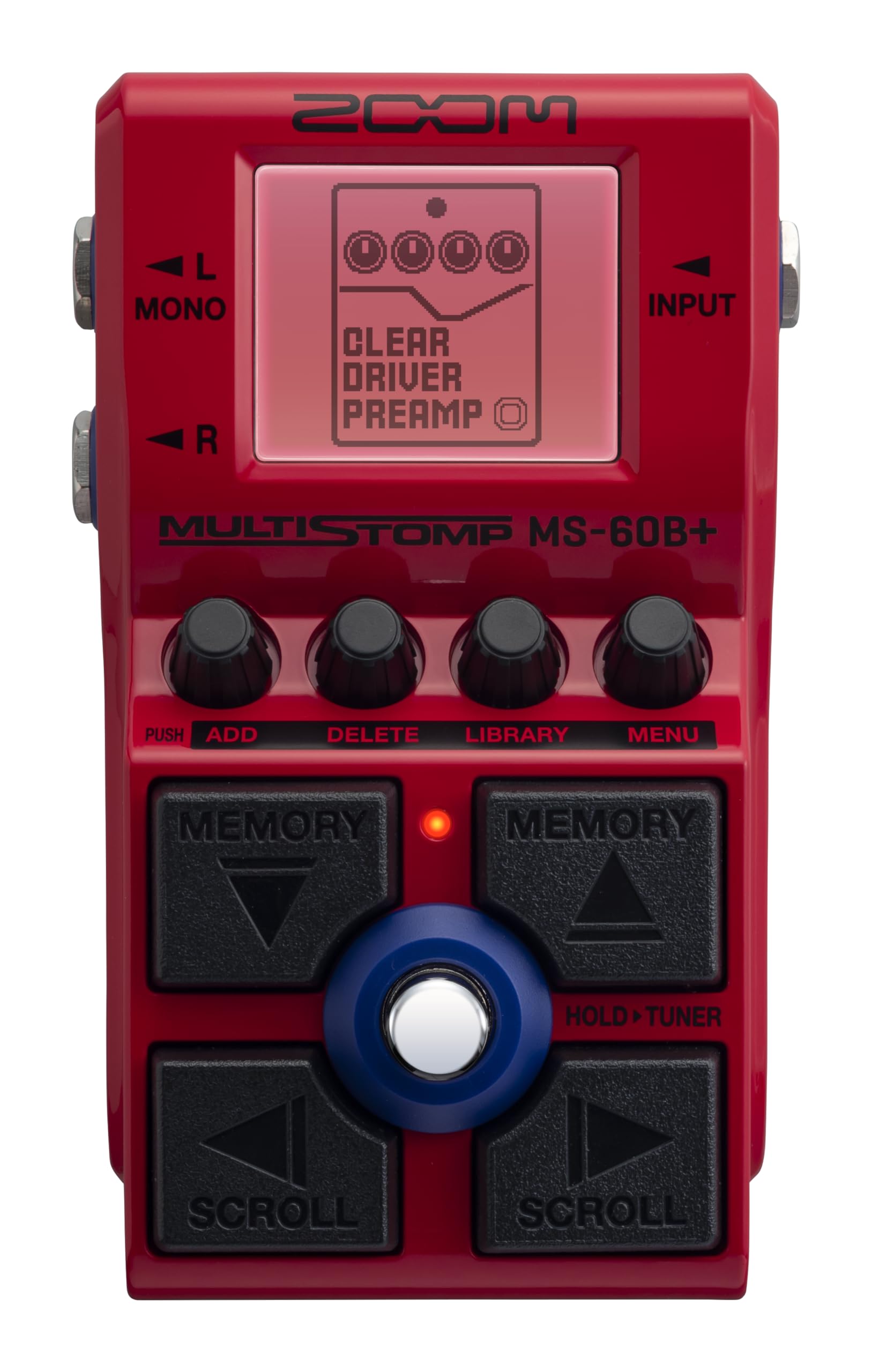 줌 MS-60B+ MultiStomp Bass Pedal 베이스 멀티 이펙터 앰프 - 상품 이미지