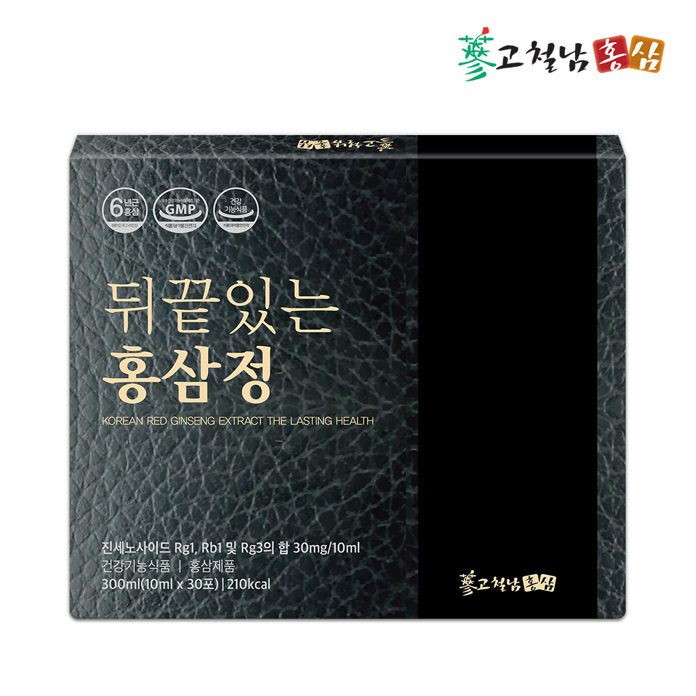 [진세노사이드 30mg]뒤끝있는 홍삼정 6년근 홍삼 스틱 면역 갱년기 피로 영양제 선물세트