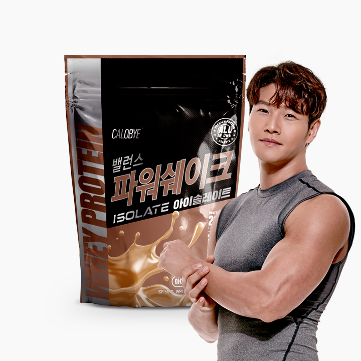 칼로바이 밸런스 파워쉐이크 아이솔레이트 곡물맛 2kg 김종국 프로틴 단백질 - 상품 이미지