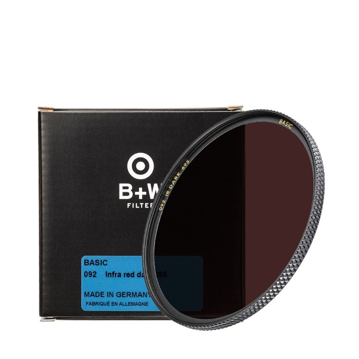 슈나이더 B+W BASIC 092 Infra red dark 55mm 카메라 렌즈 적외선 필터 [공식수입원 무한미디어] - 상품 이미지