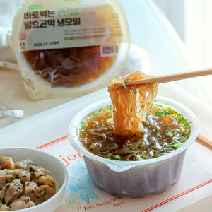 국물까지 다먹어도 79kcal 바로먹는 발효곤약 냉모밀 350g, 4개 맛있게 먹은 솔직 후기 - 상품 이미지 3