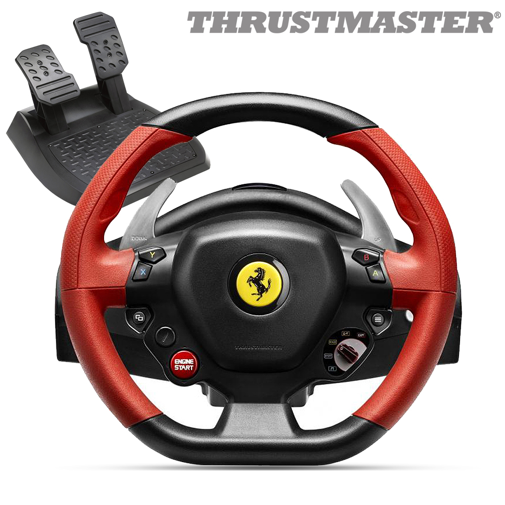 트러스트마스터 Ferrari458 Spider 레이싱휠 (XBOX ONE/시리즈 X S용)