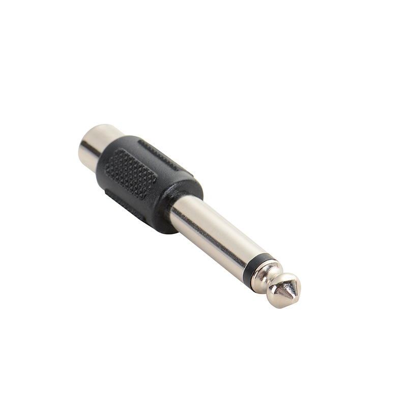 RCA to TS 55 변환 잭 6.3mm 모노 오인페 연결 스피커 앰프 연결 이미지 7