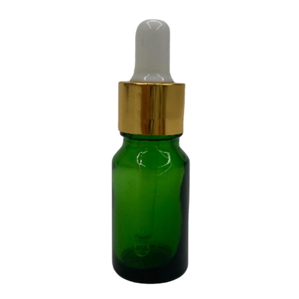 휴대용 유리 공병 스포이드용기 오일 리필 녹색, 10ml