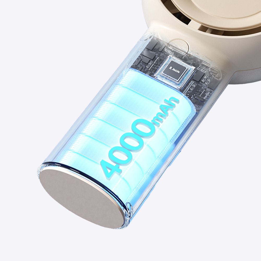 휴대용 손 선풍기 4000mAh 냉각 손풍기 핸디 목걸이 미니 선풍기 Life5Plus 어스 브라운 - 상세 이미지 3