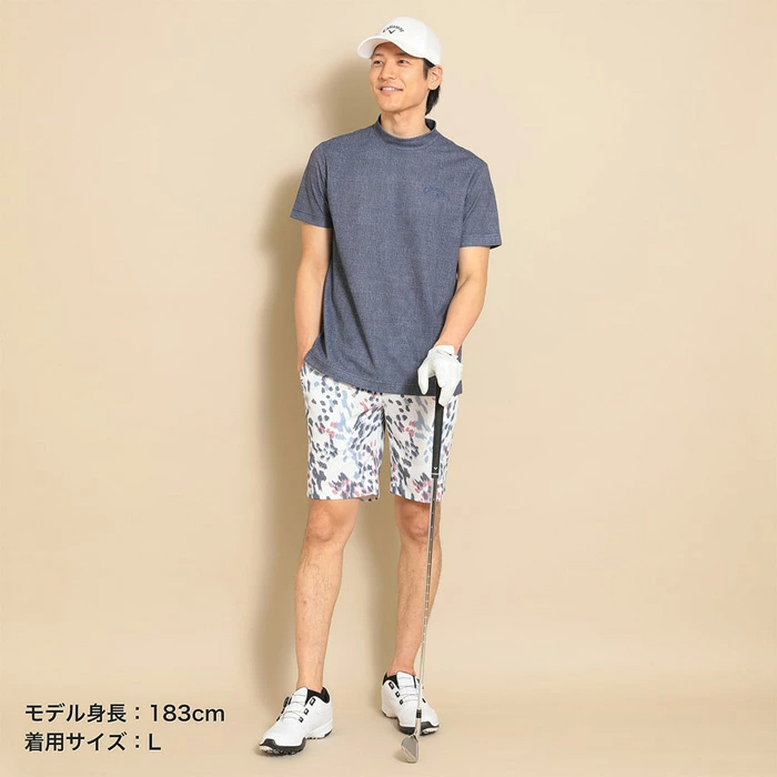 캘러웨이 Callaway 멀티 컬러 메쉬 카노코 남성 골프 반바지 C23127106 이미지 7