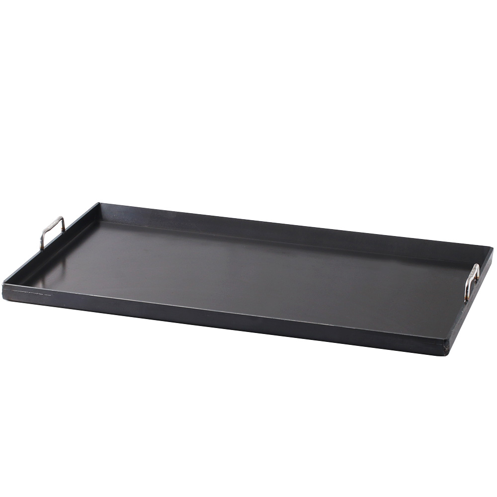 무쇠 사각 철판 업소용 대형 요리 떡볶이 곱창 닭갈비 호떡 전판 팬 판 76.3cm, 6T - 상세 이미지 2