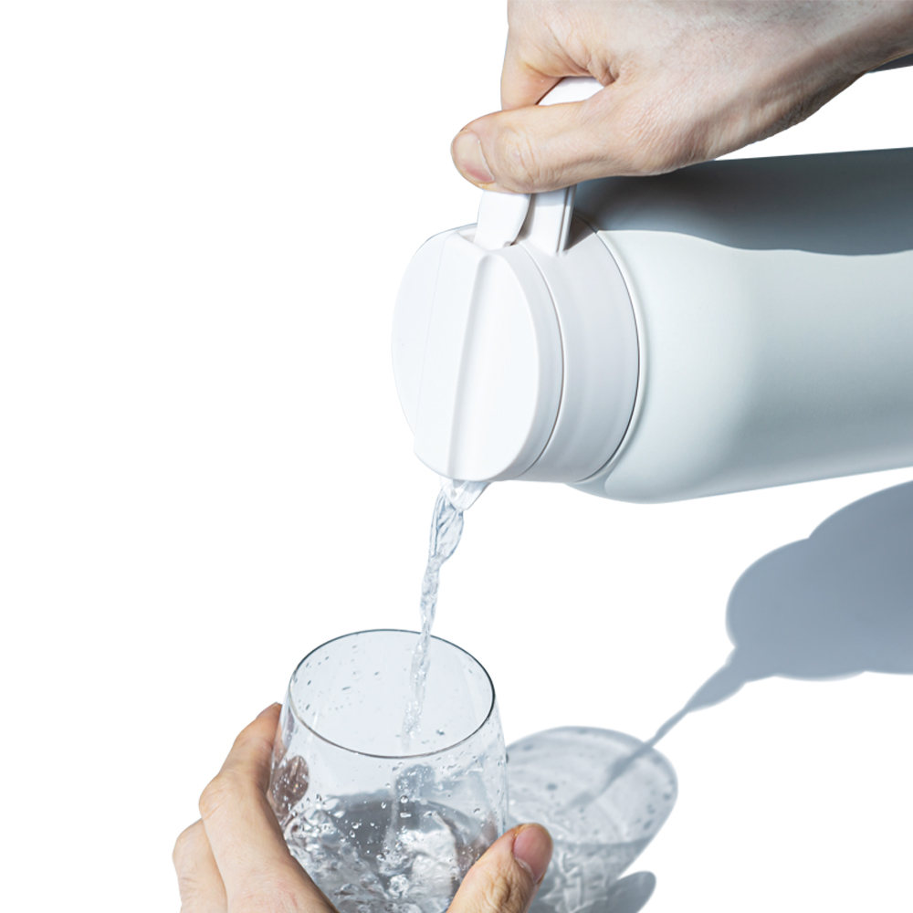 칼딘 보온보냉 서버 스텐 커피 서버 워터저그 1500ml, 화이트 - 상세 이미지 2